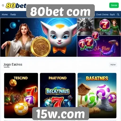 Análise das ofertas de jogos no site 80bet