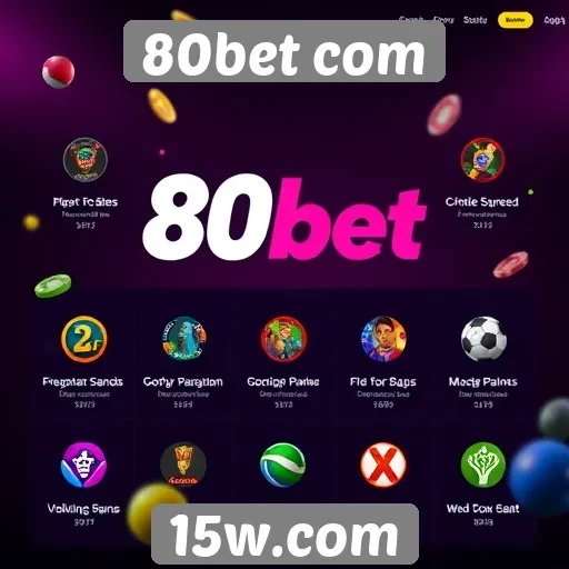 Principais recursos do site 80bet com
